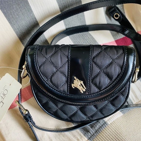New Burberry Convertible Mini Crossbody/Waist Bag - Picture 1 of 12